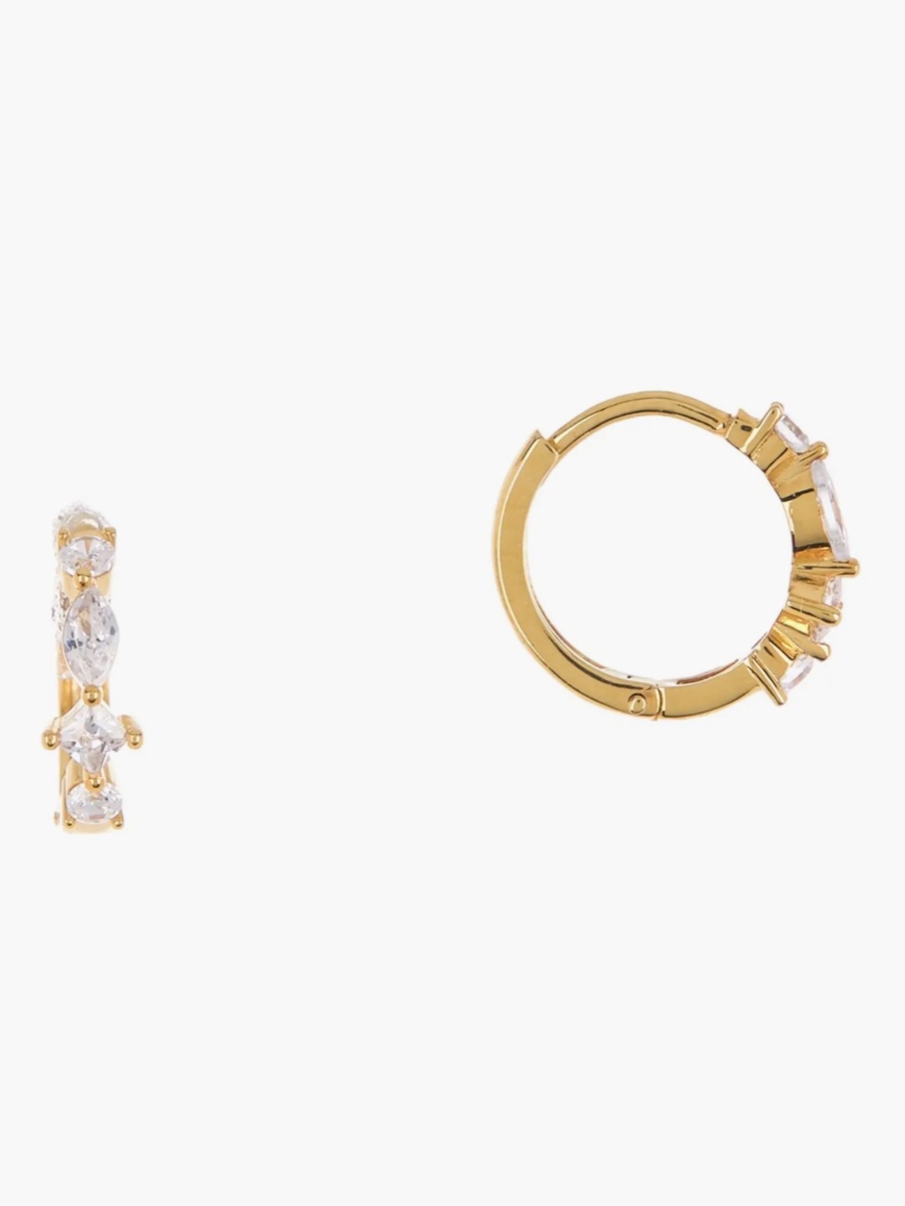 Nordstrom Cubic Zirconia Huggie Earrings